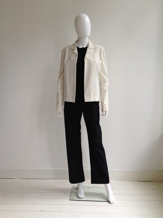 Helmut Lang archive white reflective jacket – fall 1994 | shop at vaniitas.com