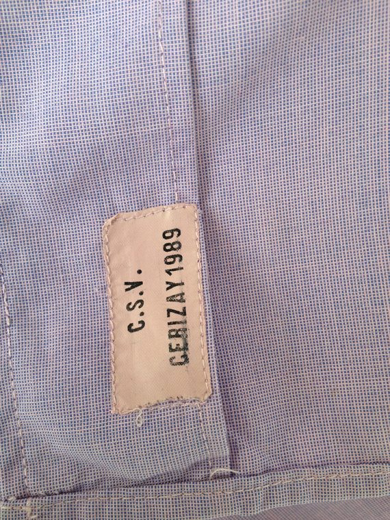 Maison Martin Margiela artisanal military shirt – fall 1995 -2150