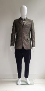 Comme des Garçons Homme Plus green iridescent blazer — AD 2001 - V A N II T  A S