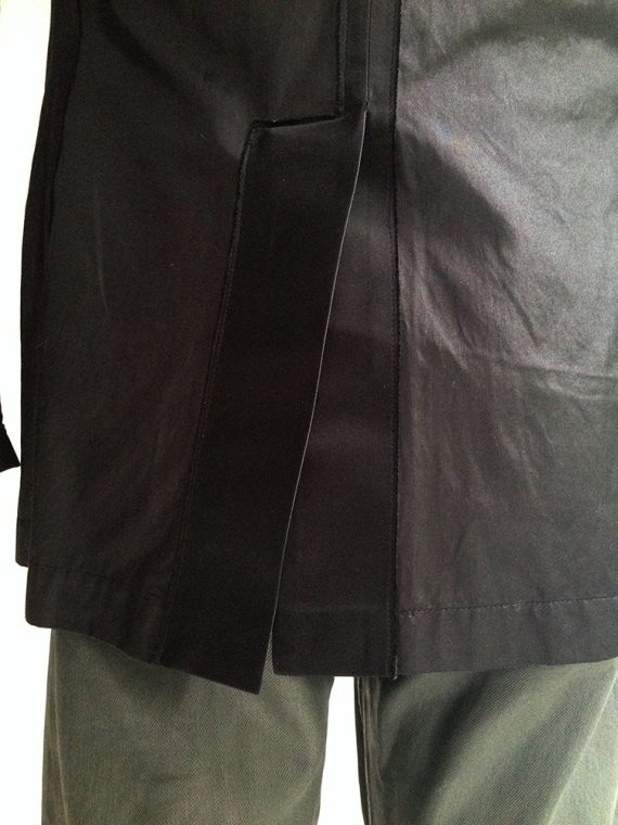 Maison Martin Margiela black blazer with outside seams 2006 8446