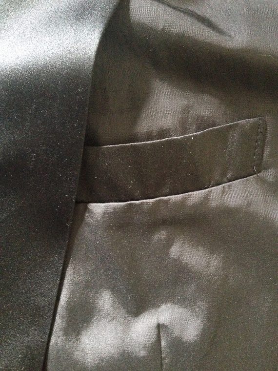 Maison Martin Margiela black blazer with outside seams — 2006 - V A N ...