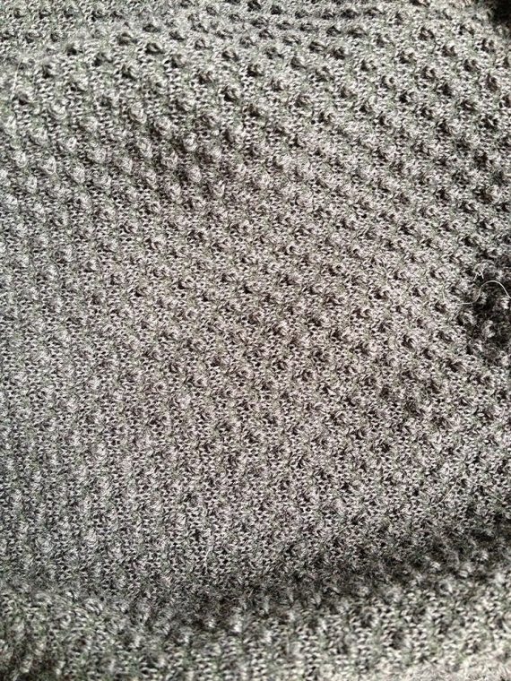 Rick Owens ANTHEM grey long draped vest – spring 2011 9048