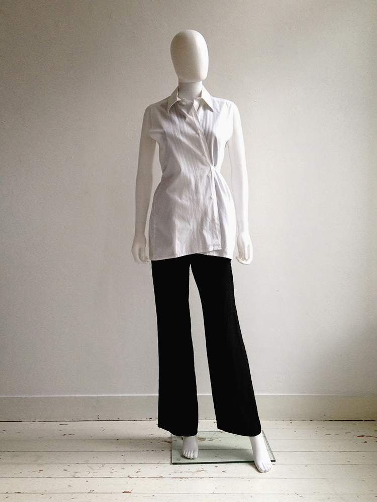 Maison Martin Margiela artisanal white shirt — spring 1995 - V A N 