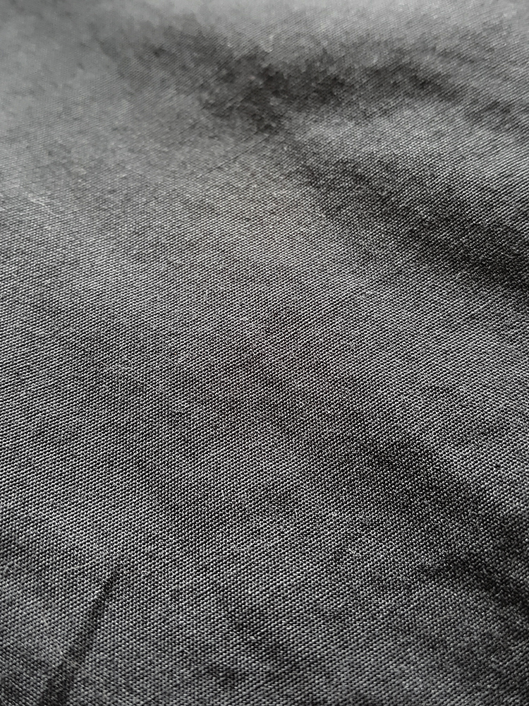 Yohji Yamamoto black open back shirt - V A N II T A S