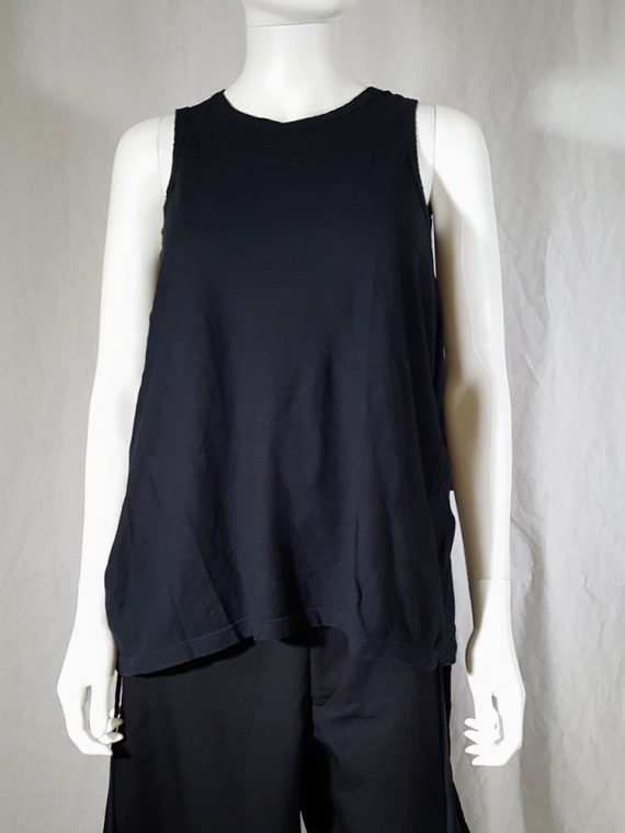 archive Ann Demeulemeester black jumper with extra armholes spring 1999 180215