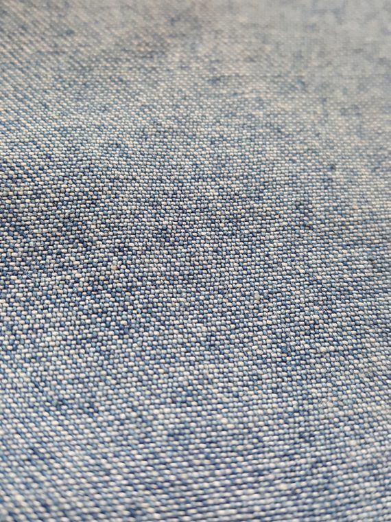 Lieve Van Gorp blue wrapped jeans skirt 152753