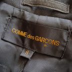 Comme des Garçons black blazer with gathered waist — fall 1990 | V A N ...