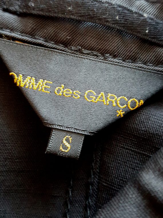 vintage Comme des Garcons black short cape spring 2010 175807(0)