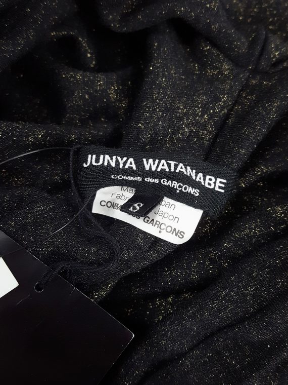 vaniitas vintage Junya Watanabe black gold deformed dress runway fall 2009 183512