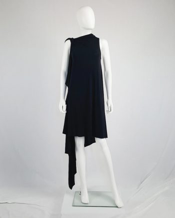 Ann Demeulemeester black triple wrapped dress — spring 1998 | V A N II ...