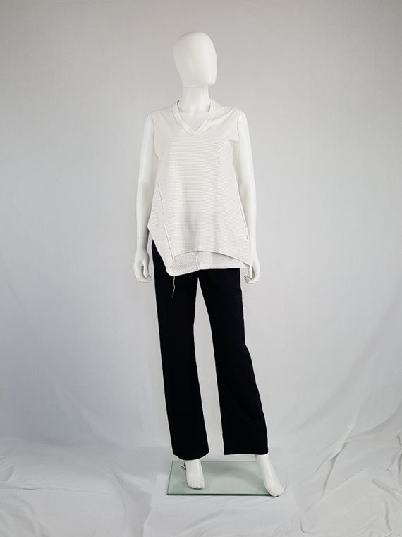 vintage Maison Martin Margiela white top hanging on the front of the body spring 2003 114752