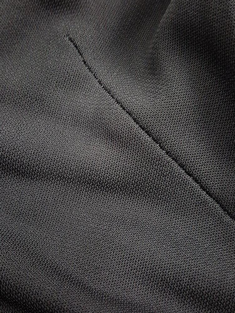 Maison Martin Margiela black jumpsuit with draped back — fall 2007 - V ...