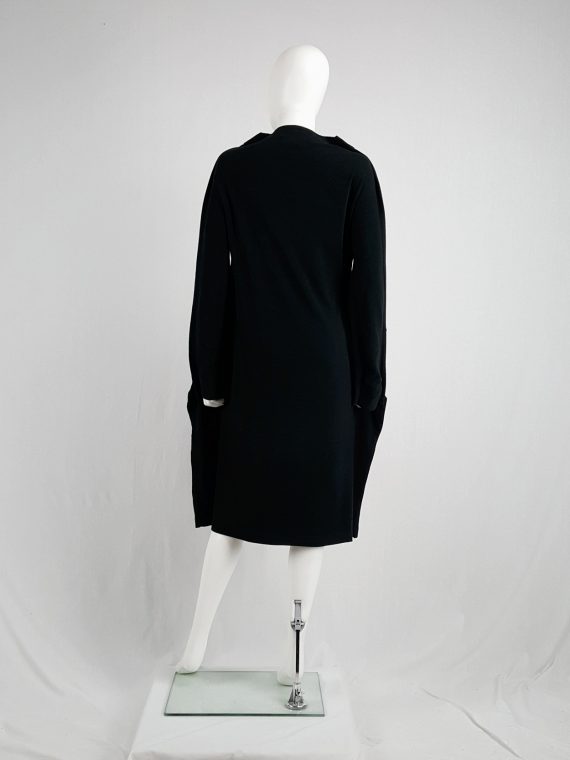 vintage Comme des Garcons black 2D circle skirt fall 2012 153733