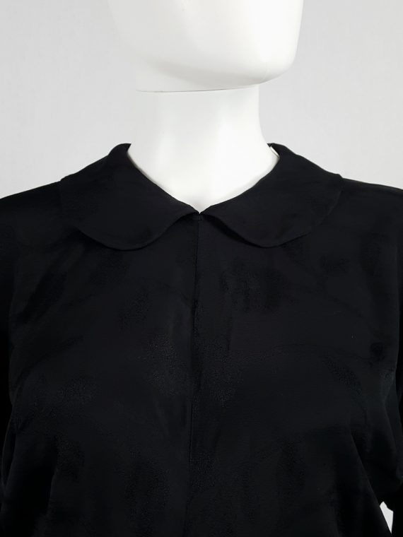 vintage Comme des Garcons black batwing maxi dress fall 1993 112736