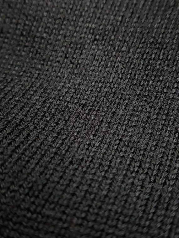 vintage Maison Martin Margiela black jumper with 4 sleeves fall 2007 153832
