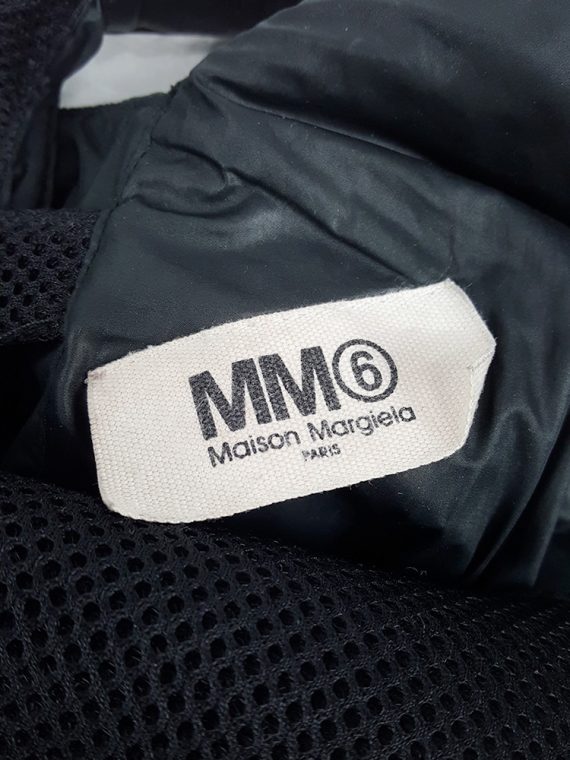 Vaniitas Margiela MM6 black mesh japanese bento bag 160936(0)