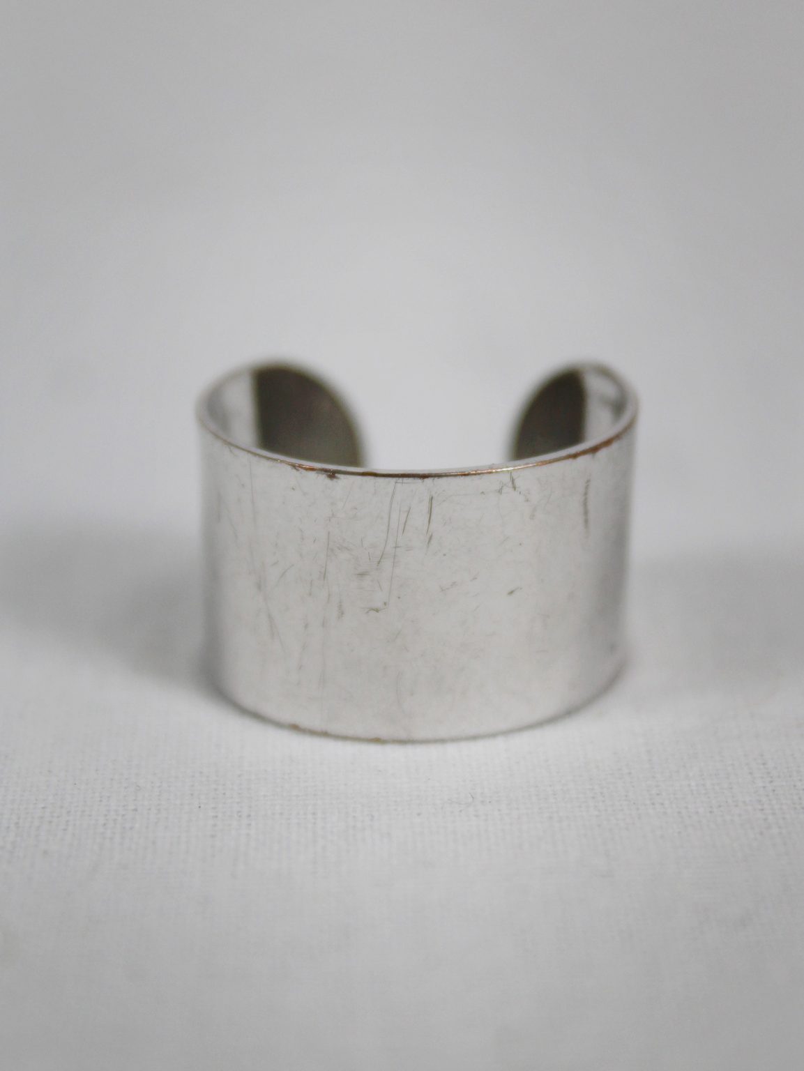 Maison Martin Margiela silver knuckle ring — fall 2014
