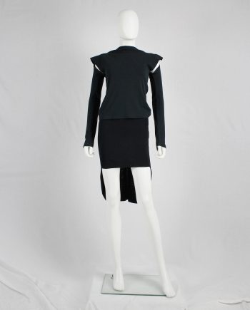 Maison Martin Margiela skirt or top with high-low hemline — spring 2008