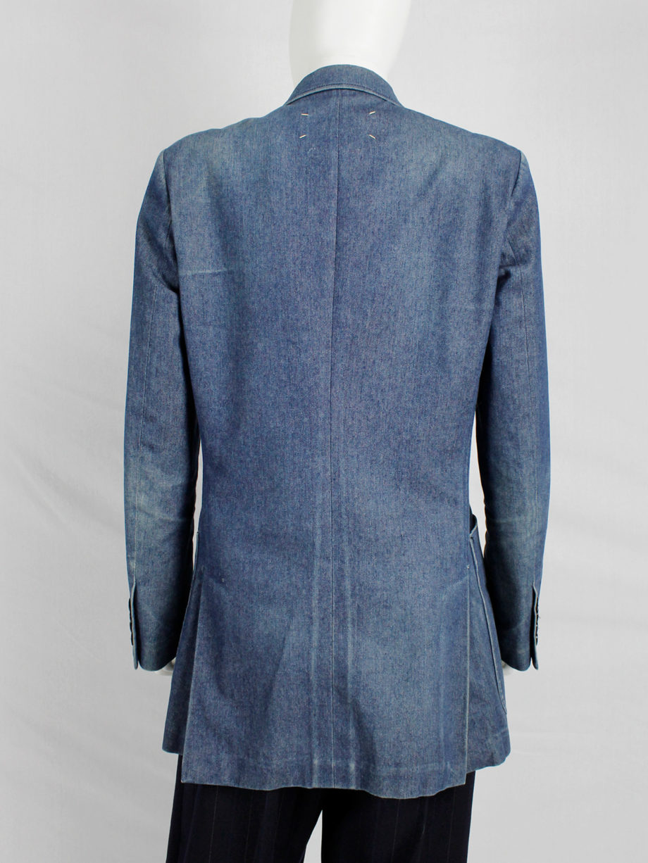 Maison Martin Margiela denim reproduction of a 1970's man's jacket — spring 1999
