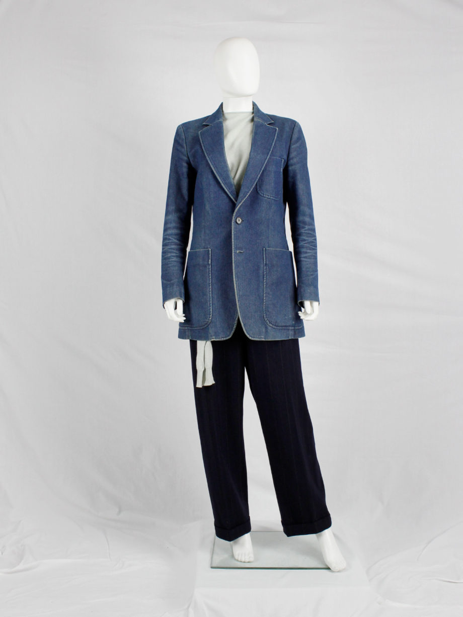 Maison Martin Margiela denim reproduction of a 1970's man's jacket