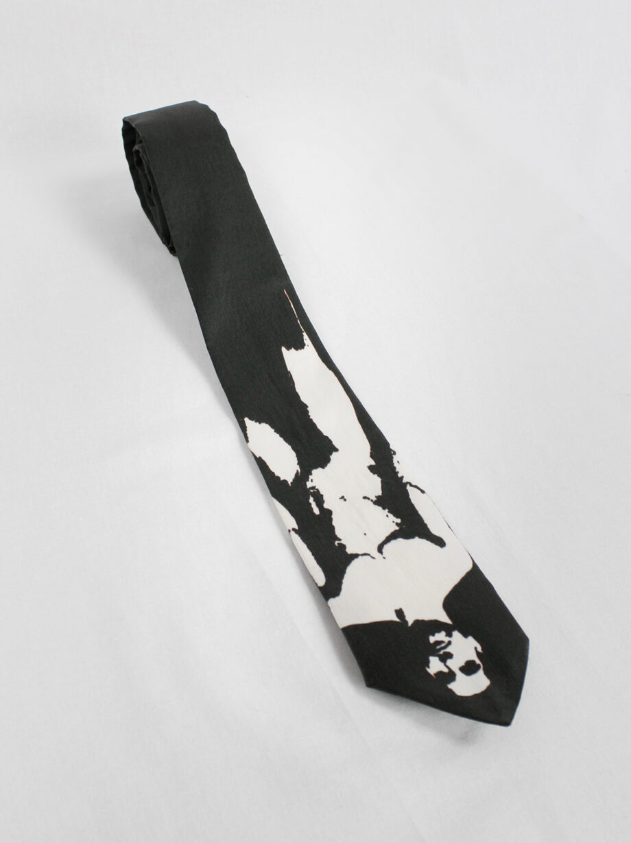 Christophe Coppens black tie with upside down bleached naked man in white (6)
