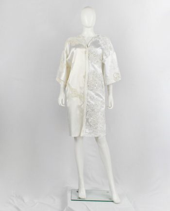 vintage a f Vandevorst white wedding dress spring 2019 couture